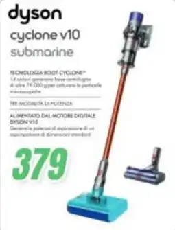 Leonardelli Dyson cyclone v10 submarine offerta