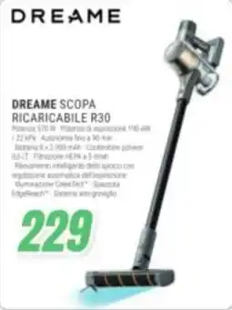 Leonardelli Dreame scopa ricaricabile R30 offerta