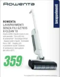 Leonardelli Rowenta lavapavimenti senza fili GZ7035 X-Clean 10 offerta
