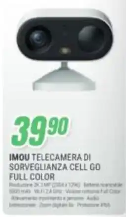 Leonardelli Imou telecamera di sorveglianza cell go full color offerta