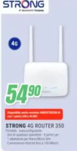 Leonardelli Strong 4G Router 350 offerta