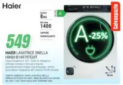 Leonardelli Haier lavatrice snella offerta
