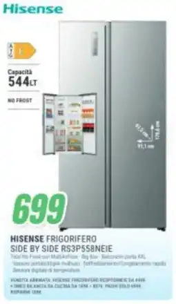 Leonardelli Hisense frigorifero side by side offerta