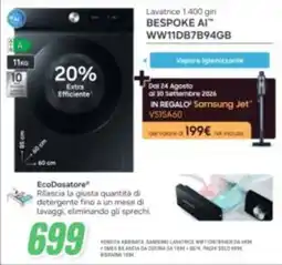 Leonardelli Lavatrice BESPOKE AI offerta