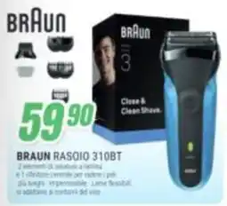 Leonardelli Braun rasoi 310bt offerta