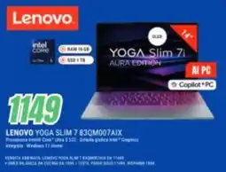 Leonardelli Lenovo Yoga Slim 7 offerta