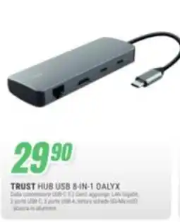 Leonardelli Trust Hub USB 8-in-1 Dalyx offerta