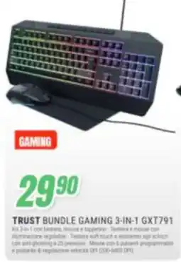 Leonardelli Trust bundle gaming 3-in-1 gxt791 offerta