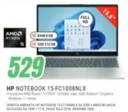 Leonardelli HP Notebook 15-FC1008NLX offerta