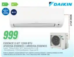 Leonardelli Daikin Essence12 Kit 12000 BTU offerta