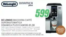 Leonardelli DeLonghi macchina caffè superautomatica dinamica plus offerta