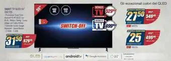 Sinergy TCL Smart Tv QLED 55" 55C725 offerta