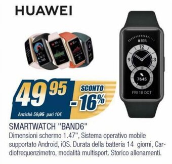 Huawei Smartwatch "Band6"