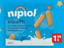 Supermercati Gulliver Nipiol biscotti offerta