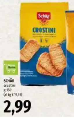 Emi Supermercati Schär crostini offerta