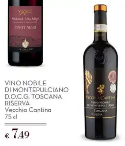 Conad Superstore Vino nobile di montepulciano d.o.c.g. toscana riserva vecchia cantina offerta