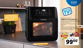 Lidl Silvercrest Kitchen Tools Friggitrice ad aria calda 9 in 1 offerta
