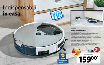 Lidl Silvercrest Robot aspirapolvere offerta