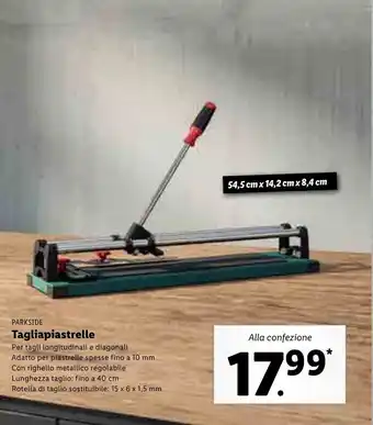 Parkside Tagliapiastrelle