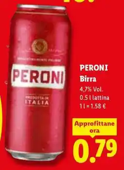 Lidl Peroni Birra offerta