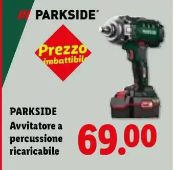 PARKSIDE Avvitatore a percussione ricaricabile