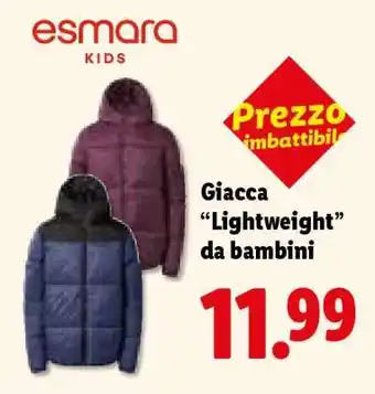 Giacca 'Lightweight' da bambini