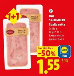 Lidl Dal Salumiere Spalla cotta offerta
