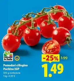 Lidl Pomodori Ciliegino Pachino IGP offerta
