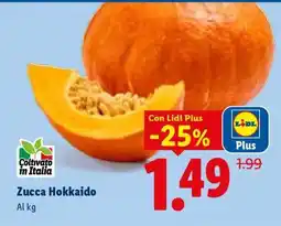 Lidl Zucca Hokkaido offerta