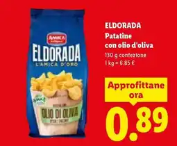 Lidl ELDORADA Patatine con olio d'oliva offerta