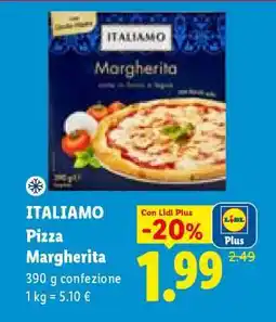 Lidl Italiamo Pizza Margherita offerta
