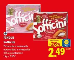 Lidl FINDUS SOFFICINI offerta