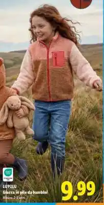 Lidl Lupilu Giacca in pile da bambini offerta