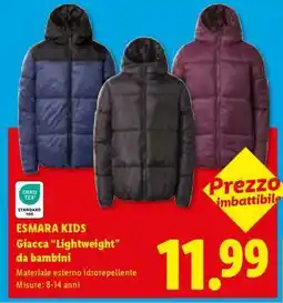 Lidl ESMARA KIDS Giacca “Lightweight” da bambini offerta