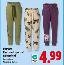 Lidl LUPILU Pantaloni sportivi da bambini offerta
