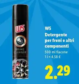 Lidl W5 Detergente per freni e altri componenti offerta