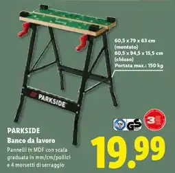Lidl PARKSIDE Banco da lavoro offerta