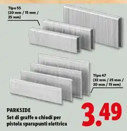 Lidl PARKSIDE offerta