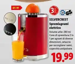 Lidl SILVERCREST Spremiagrumi elettrico offerta