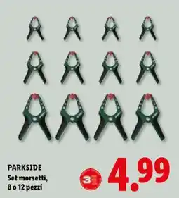 Lidl PARKSIDE Set morsetti offerta