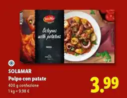 Lidl SOL&MAR Polpo con patate offerta