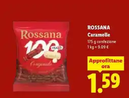 Lidl ROSSANA Caramelle offerta