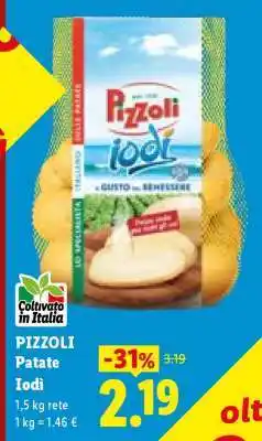 Lidl Pizzoli Patate Iodi offerta