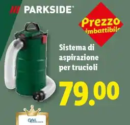 Lidl PARKSIDE Sistema di aspirazione per trucioli offerta