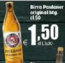 Elite Birra Paulaner original offerta
