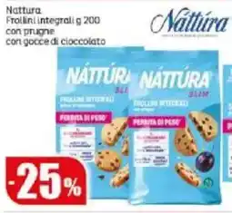 Elite Nattura Frollini integrali con prugne/ con gocce di cioccolato offerta