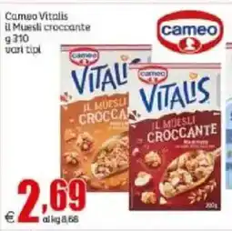Elite Cameo Vitalis il Muesli croccante offerta