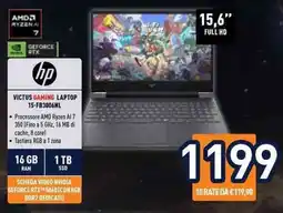 Unieuro Hp Victus Gaming Laptop offerta