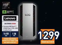 Unieuro Lenovo LOQ Tower Gaming offerta