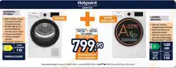 Unieuro Hotpoint Asciugatrice HPT93DBSIT + Lavatrice HB93CAREIT offerta